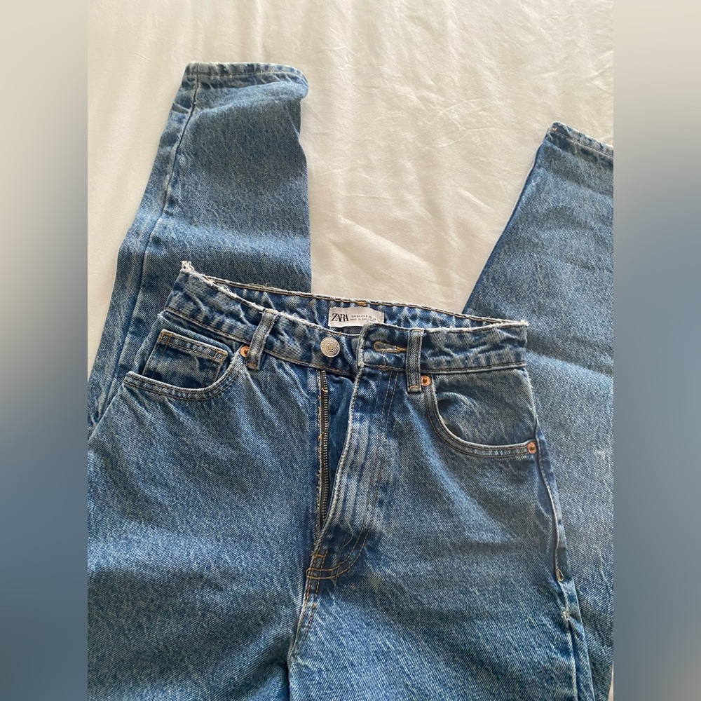 Zara mom jeans